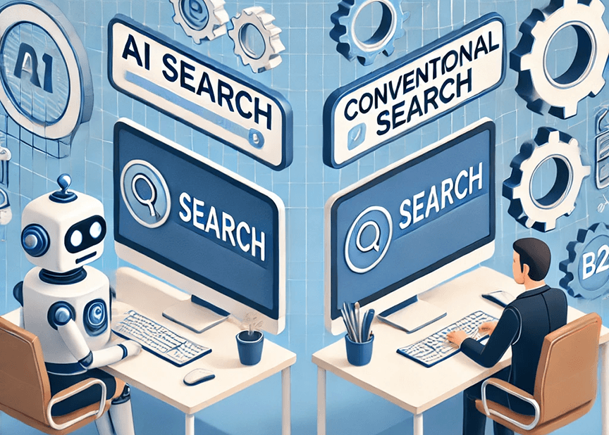 AI vs. Conventional Search in B2B eCommerce: Why AI is the Future of Digital Buying