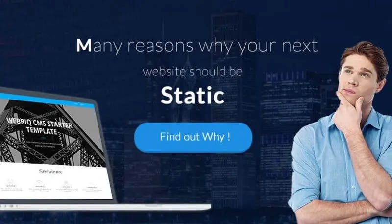 Many reasons why your next website should be Static